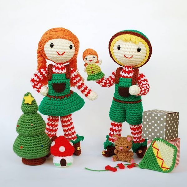 christmas elves-amigurumi-pattern-pdf-english