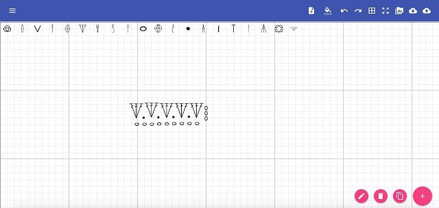 app para digitalizar patrones de amigurumi y pasar a limpio esuqemas de crochet