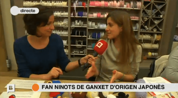 Entrevista en el taller de amigurumi