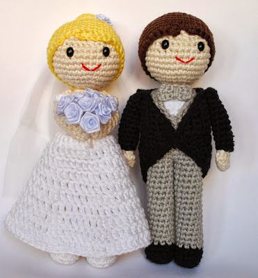 Novios de amigurumi
