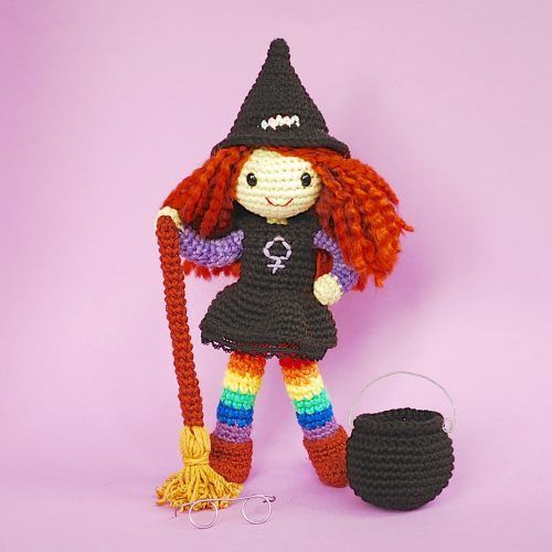 patrón-bruja-amigurumi