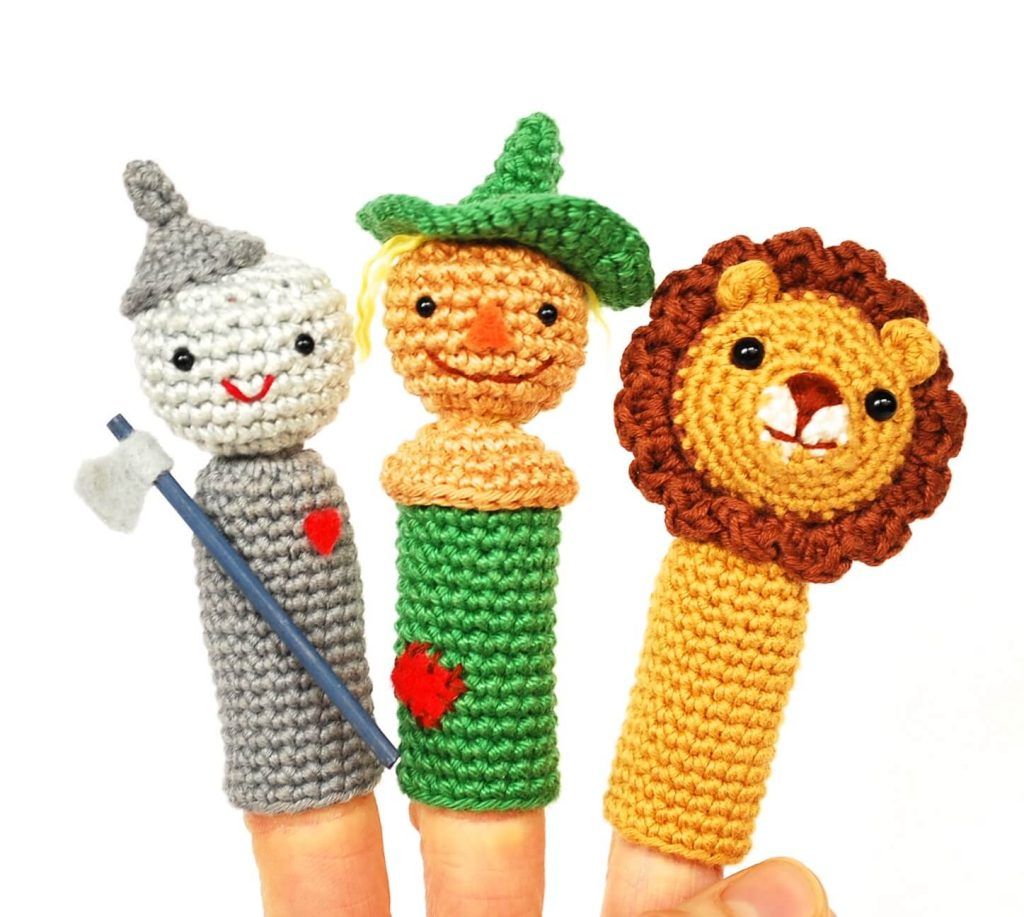 espantapájaros-león-hombre-hojalata-mago-de-oz-amigurumi