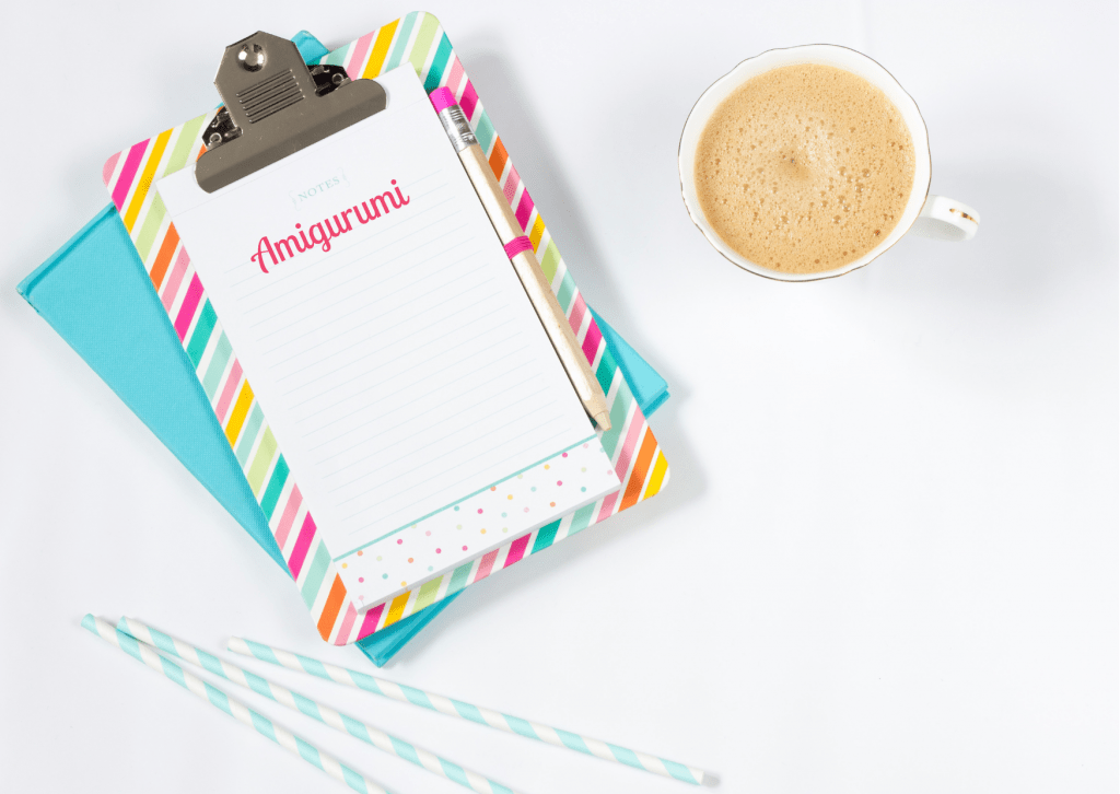 libreta de diseño de amigurumis