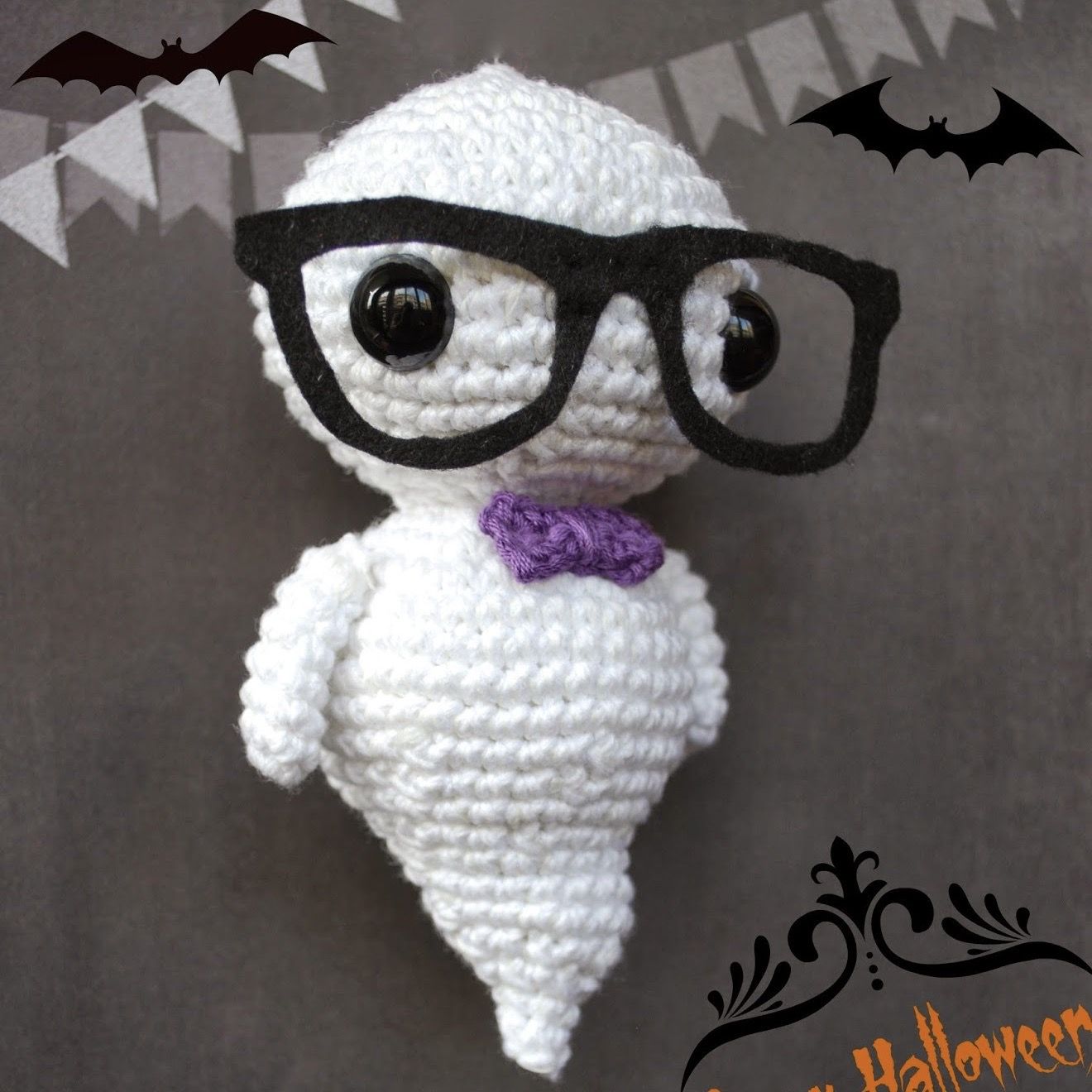 fantasma de amigurumi